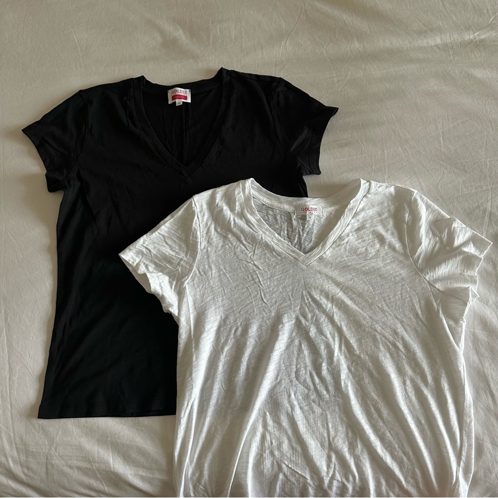 Bundle Slub V-Neck Tees